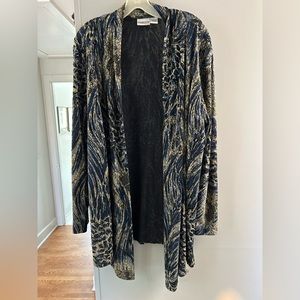 Chicos multicolor cardigan top.